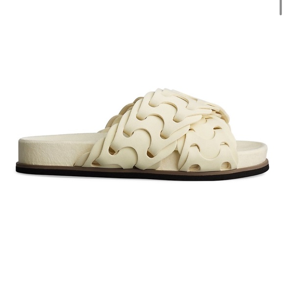 Rag & Bone Bailey Sport Slides Cream - Picture 2 of 6